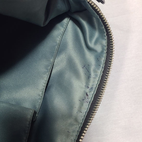 Coach Hobo Bag KRISTIN Chain Link Op Art 18787 Black Silver - Picture 12 of 16